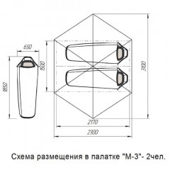 Палатка армейская М-3